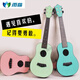 Dahuixia Kids Guitar Ulaulele 23-дюймовые мужчины, ученица и дети-начинающие музыкальный инструмент Маленький уклили укуль 23-дюймовый рюкзак
