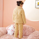 Fenton children's pajamas anti-static quilted parent-child 250g autumn and winter lapel warm velvet girls home clothes Q9J2470328