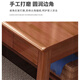 Fengyeqingqing is in stock quickly. Nordic solid wood double desk home computer desk writing desk desk study table solid wood desk + B armchair * 2 (walnut color) 180cm * 60cm * 80cm double drawers