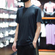 Adidas Camiseta de forma deportiva de entrenamiento de verano de manga corta para hombres de manga corta