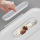 Yanyan rice bucket household sealed rice box rice cylinder flour storage container kitchen insect-proof and moisture-proof rice storage box ivory white [30Jin [Jin equals 0.5kg] pack] magnetic flip cover/timer freshness