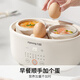 Joyoung quick-stewing electric stew pot, bird's nest stew pot, water-proof stew pot, multi-function pot, baby food supplement pot, bb soup pot, stew pot, steamer, 1L compact capacity GD189