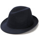 Specht alter Mann Hut Männer Frühlings- und Herbst-Top-Hut-Kleidung Hut mittleren Alters Gentleman Hut alter Mann Hut Sommer Dünner Jazz Hut Navy Frühling und Sommerstil 58 cm