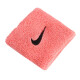 Nike (Nike) Guardia de muñeca deportiva Pink Women's Basketball Tennis Wutnband corriendo Fitness Entrenamiento de fitness transpirable.