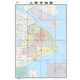 2024 NUEVA VERSIÓN CAJA DE MAPO MAPA DE SHANGHAI Versión 1068*749m Mapa urbano Mapa urbano Ruta de transporte urbano Turismo Viajes Distrito Administrativo División Información Municipio de gran tamaño Mapa de distrito administrativo a gran escala