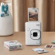 Fuji instax stand upright once imaging camera mini LiPlay quartz white read bosom friend gift box
