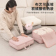Baiyite Travel Storage Bag Portable Suitcase Clothes Down Jacket Compressible Quilt Organizer Bag Portable Clothing Bag Pink Extra Large 40*30*18cm 1 Pack