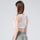 CAMEL Sports Bra Women's Running Yoga Fitness Outerwear Vest Bra J0S1QL9905 Pure White M