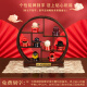 
Shangshan Ruoshui <Five Road God of Wealth> Ornaments Bo Ancient Shelf Crafts Q Edition Living Room Decoration Office Desktop Gift Entrance Host Gold Cloth + Handheld Gift Box