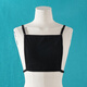 Buupnn one-piece chest cover, anti-exposure sling, thin Hanfu inner layer, adjustable bottoming chest cloth, cotton summer, black L (suitable for 88-100 bust)