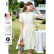 Betu women's new summer dress elegant light national style romantic dress women 2303D05 light apricot S
