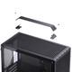 JONSBO Z20 Grifftyp MATX weiß 240 wassergekühltes Mini-Kompakt-MINI-Kleingehäuse TYPEC-Desktop-Büro weiße seitlich transparente Spielekonsole Desktop-ITX-Computergehäuse Z20 schwarz + Prism 7PRO-Lüfter * 3 (1 positiv und 2 negativ)
