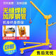 Mobile portable small crane foldable hand crane electric household vehicle-mounted crane micro lifting hoist 300 kg (hand crank upgraded thickened front and back)