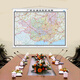Guangxi-Karte, Wandkarte, groß, 1,5 m x 1,1 m, nahtlos, Büro, Konferenzraum, Wandkarte, hängendes Bild, Hintergrund, Wanddekoration, Autonome Region Guangxi Zhuang, Guilin, Nanning, Liuzhou