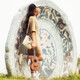 
Uma UK-03C/04C Beginner Ukulele Uklili Children's Small Guitar Peach Core Acacia Wood 23-inch UK-02C Totem Sabili