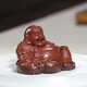 Wanhuyuan purple sand tea pet ornaments can raise Maitreya Buddha tea pet Kung Fu tea set accessories tea play tea table tea table tea ceremony Zen tea set ornaments Maitreya Buddha medium size