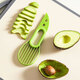 Huilu fruit splitter avocado artifact special knife avocado cutting knife fruit corer peeler fruit corer 2 pieces