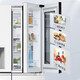LG refrigerator large capacity fully automatic ice making cross-fold four-door ultra-thin embedded integrated living room home fresh air-cooled frost-free frequency conversion energy-saving door-in-door automatic ice making 640 liters four-door F664MEH95D