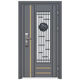 Vinoa Korean door ventilation door 304 stainless steel single door thickened entry residential unit sliding entry door security door style 7 201