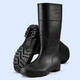 Boots de lluvia de escudo de pistola azul