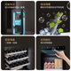Vinocave wine cabinet constant temperature moisturizing wine cabinet home living room refrigerator ice bar refrigeration commercial office air-cooled frost-free multi-functional display cabinet dual temperature dual control ultra-thin dual temperature model-CWC-450B 420L
