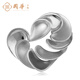 Guohua Jewelry platinum PT950 fashionable abstract heart-shaped pendant pendant, about 2.97 grams