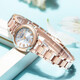 
CITIZEN watch photodynamic xC series multi-entry electric signal perpetual calendar cherry blossom powder date steel belt business fashion women's watch ES9435-51A