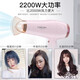 Kangfu Hair Dryer Home High Power Hair Dryer 2200W Barber Shop Electric Dryer Hair Salon Hair Dryer Barber Shop Electric Dryer Hair Dryer Hair Dryer Machine Foldable and Fast Drying Pink