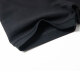 Cardile crocodile pique cotton short-sleeved T-shirt men's solid color cotton lapel large size T-sleeve shirt trendy black 175