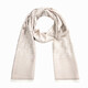 GUCCI Gucci scarf women's double G printed wool scarf beige 165904 3G646 9500