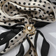 Ancient pearl silk scarf buckle brooch high-end women's multi-functional corsage corner buckle fixed clothing scarf coat pin SJ-028 flower pearl silk scarf button