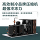 美凌时尚家冰柜商用家用冷柜卧式大容量全冷冻柜展示柜 【1048】单温丨智能温控丨6D铜管 空柜可达0至-30度【6D铜管制冷】