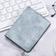 QIGER card holder men's ultra-thin mini wallet multi-functional driver's license leather case multi-card slot document card holder anti-degaussing card holder light blue