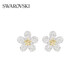 Swarovski (SWAROVSKI) IDYLLIA cute little flower earrings women's earrings birthday gift for women 5136838