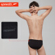 Speedo children's swimming trunks competition training briefs boys' swimsuit medium and large boys professional resistance swimming trunks black 12