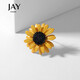 Jay sunflower brooch, corsage, bag, hat, accessories, birthday gift for elder mother and mother-in-law