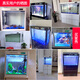 Fujian Jiang (minjiang) fish tank, aquarium, screen, living room, ecological landscaping, no need to change water, goldfish tank, ornamental arowana tank, turtle tank, aquatic plant tank, elegant white (fish farming gift pack + upgraded filtration) length 60*width 30*height 135 (fish tank+cabinet)