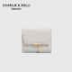 CHARLIE&KELLI brand small c&k women's coin purse card bag mini storage small bag 2025 new shoulder bag for women gray Bakura Sufa brand gift bag