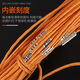 Mitzi steel wire nylon measuring rope thickened steel wire measuring rope with scale engineering pile foundation logging rope sports rope ruler 100 meters rope built-in steel wire type-30 meters