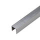 FACEMINI FN-693 Aluminum alloy U-shaped waistline decorative lines, positive corner lines background wall frame 7571-U slot 10*11MM (2.5 meters)