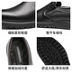 [Top-Layer-Cowide] Red Liblefly Lederschuhe Herren-Slip Business Casual Herren Schuhe weicher Sohle bequemer mittleren und älteren Vaters Schuhe mit Fleece WTA9710 Fleece Brown Sleeve 38
