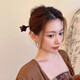 Two generations of happy cats and cat lovers, sandalwood hairpins for women, antique style cute hairpins, hairpins, high-end antique style Hanfu headwear, sandalwood kittens