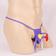 Confidential delivery men's sexy underwear thong cosplay sexy underwear bird head T-pants purple one size