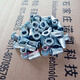 Yue Changsheng rivet nut flat head cylindrical rivet nut knurled rivet nut rivet nut M3M4M5M6M8M10M12 color zinc M12100 pieces