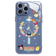 迪士尼（Disney）新款创意时钟迪士尼家族苹果磁吸手机壳钢化玻璃硬壳硅胶软边可MagSafe无线充可爱卡通适用男女款 【磁吸玻璃薰衣草】米妮-ABL691Y iPhone15