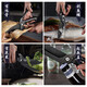 Japan's Sanhonsheng kitchen scissors, household powerful chicken bone scissors, stainless steel fish-killing scissors, bone-cutting Japanese-style multi-functional scissors, removable chicken bone scissors, all-steel titanium-plated