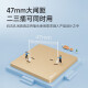 NVC NVC electrician switch socket 10a oblique five-hole socket 86 type concealed socket panel N25 champagne gold