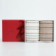 Gold type A pure cotton striped 2-pack towel group purchase gift box including handbag 70*34cm