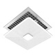 Yingji central air conditioner windshield office ceiling ceiling air conditioner anti-direct blow air-conditioning outlet windshield standard 60*60cm chain installation size as shown in the figure