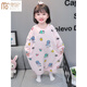 Modal Children's Flannel Sleeping Bag Autumn and Winter Baby Anti-kick Quilt One-piece Pajamas Girls Winter Coral Fleece Nightgown Pink Piggy 90 Recommended Height 78-88cm 2-3 Years Old